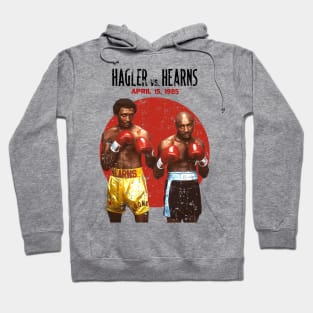 HOT!! Hagler vs Hearns Boxing 1985 Hoodie